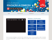 Tablet Screenshot of 10escoladigital.com.br